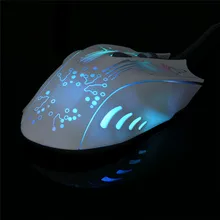 Reliable 6 buttons with scroll wheel 2400DPI LED Optical 6D USB Wired Gaming Game Mouse For PC Laptop Game