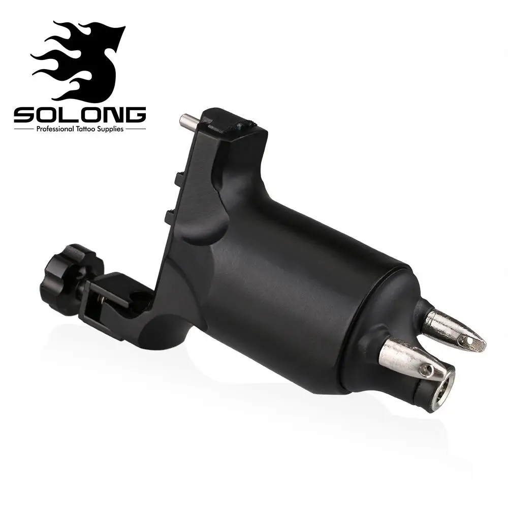 

Solong Tattoo Rotary Tattoo Machine Aluminium Alloy With Strong 10W Motor For Tattoo Artrists Coloring M648
