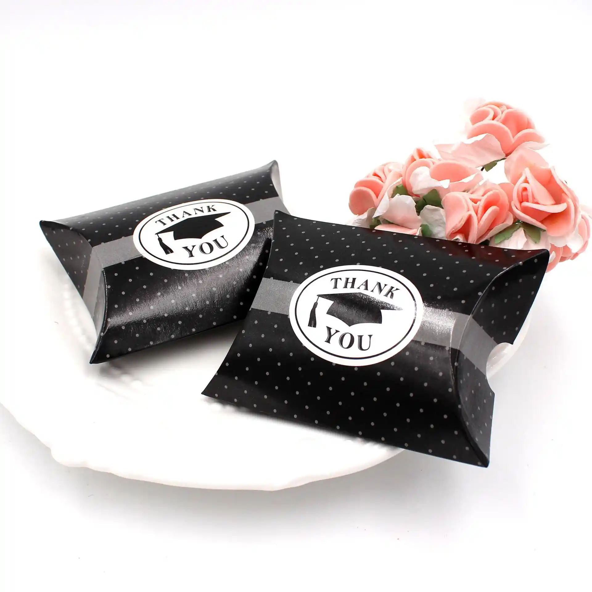 100pcs Candy Box Gift Graduation Celebration Candy Favor Boxes Packing Box Sac Bonbon Anniversaire Sachet Cadeau Papier Aliexpress