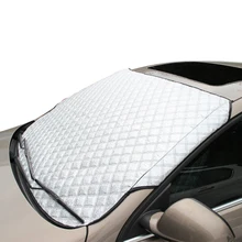 Dongzhen 1х автомобильный оконный солнцезащитный козырек, автомобильный Снежный чехол, шторы на ветровое стекло, ветровое стекло, авто ветровые стекла, козырек от солнца, аксессуары с козырьком