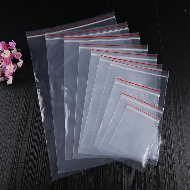 

500 pieces transparent packaging bag candy biscuit lollipop, seed packaging bag candy plastic wedding
