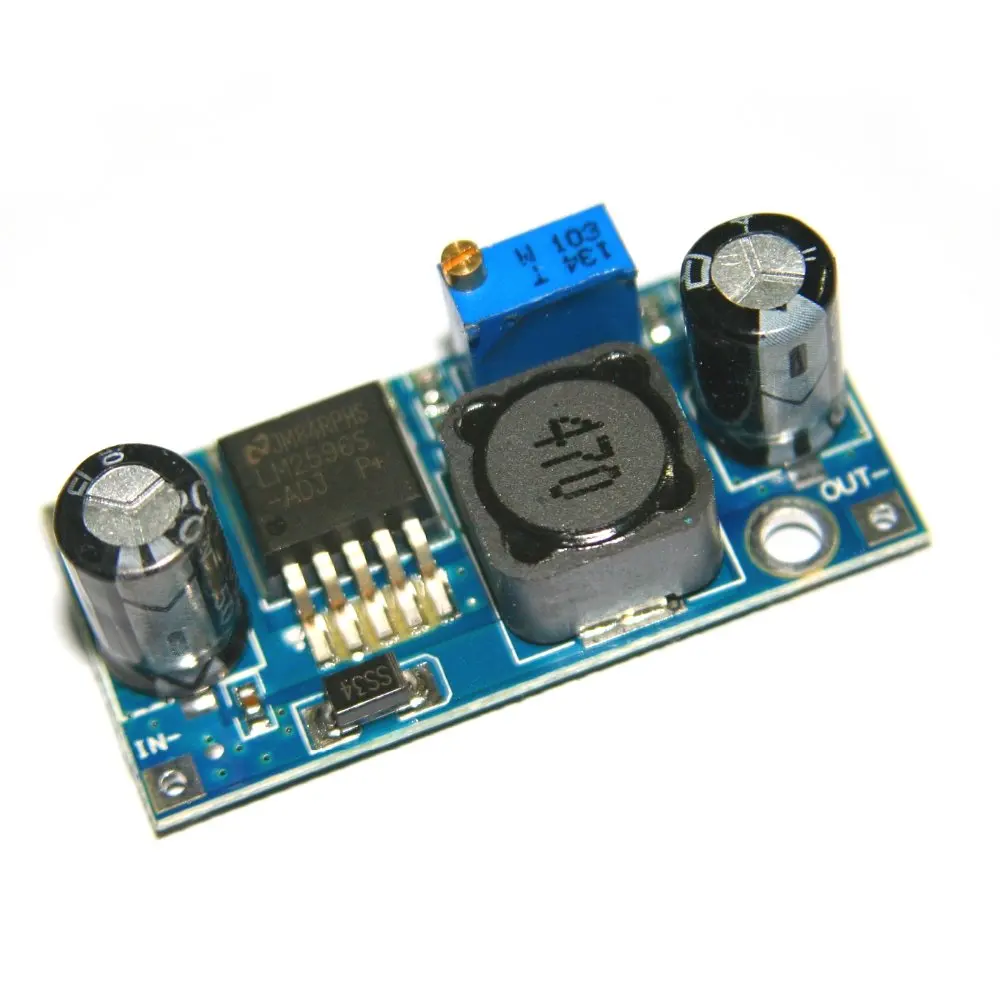 10pcs 1.23V-30V DC-DC Buck Converter Step Down Module LM2596 Power Supply Output 10pcs 1.23V-30V DC-DC Buck Converter Step Down Module LM2596 Power Supply Output