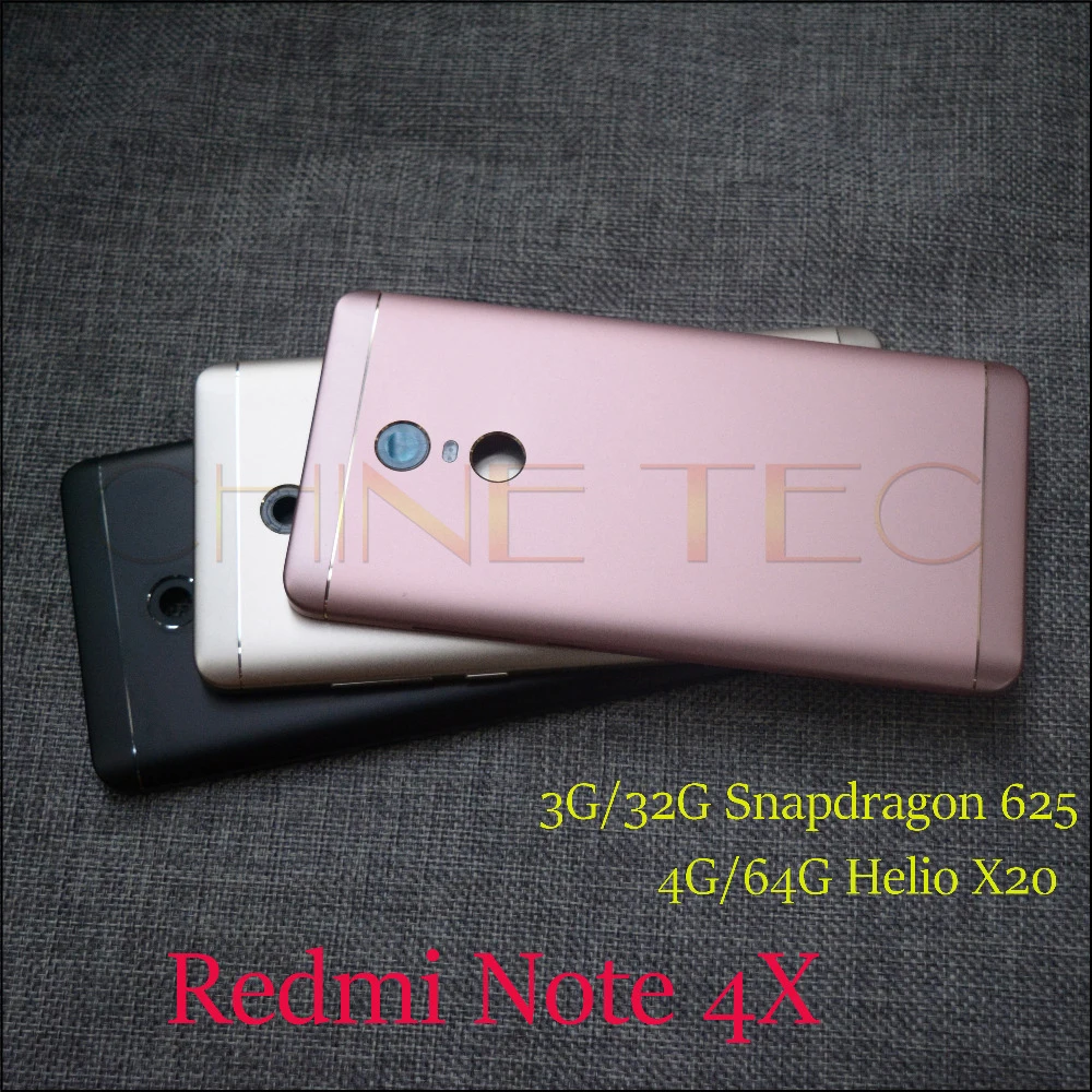 imágenes para Nueva Original para Xiaomi redmi Nota 4X Trasera Cubierta Trasera Puerta de La Batería Reemplazo de Vivienda para redmi note4x imágenes para Nueva Original para Xiaomi redmi Nota 4X Trasera Cubierta Trasera Puerta de La Batería Reemplazo de Vivienda para redmi note4x