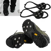 1 пара 5 зубцов шпильки зимние кошки Спайк ледяная обувь захват Спайк противоскользящие скалолазание Утюги кошки ледяные Снег обувь точка сцепление