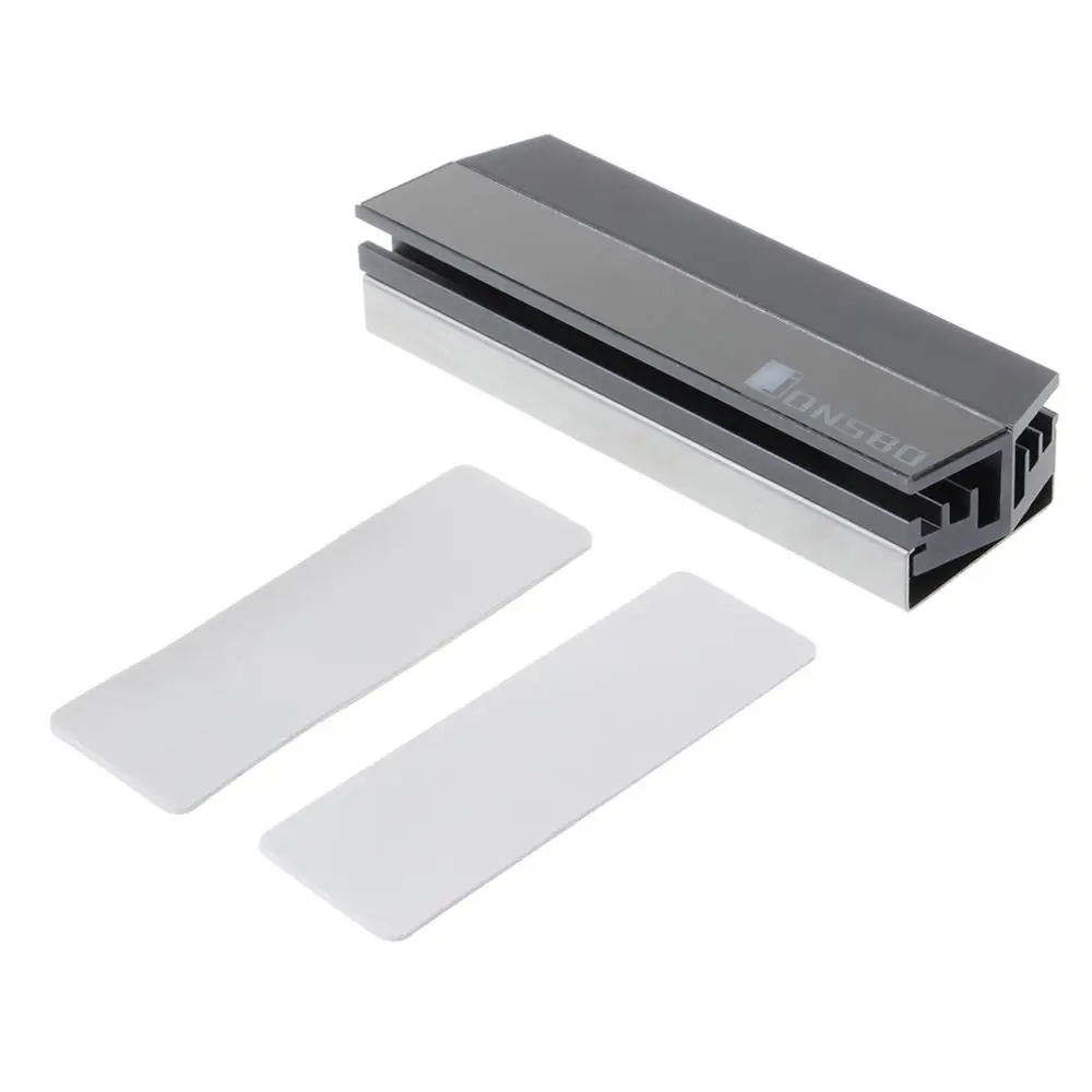 Алюминиевый сплав M.2 радиатор SSD твердотельный жесткий диск кулер радиатор теплоотвод охлаждающие колодки - Цвет лезвия: SL