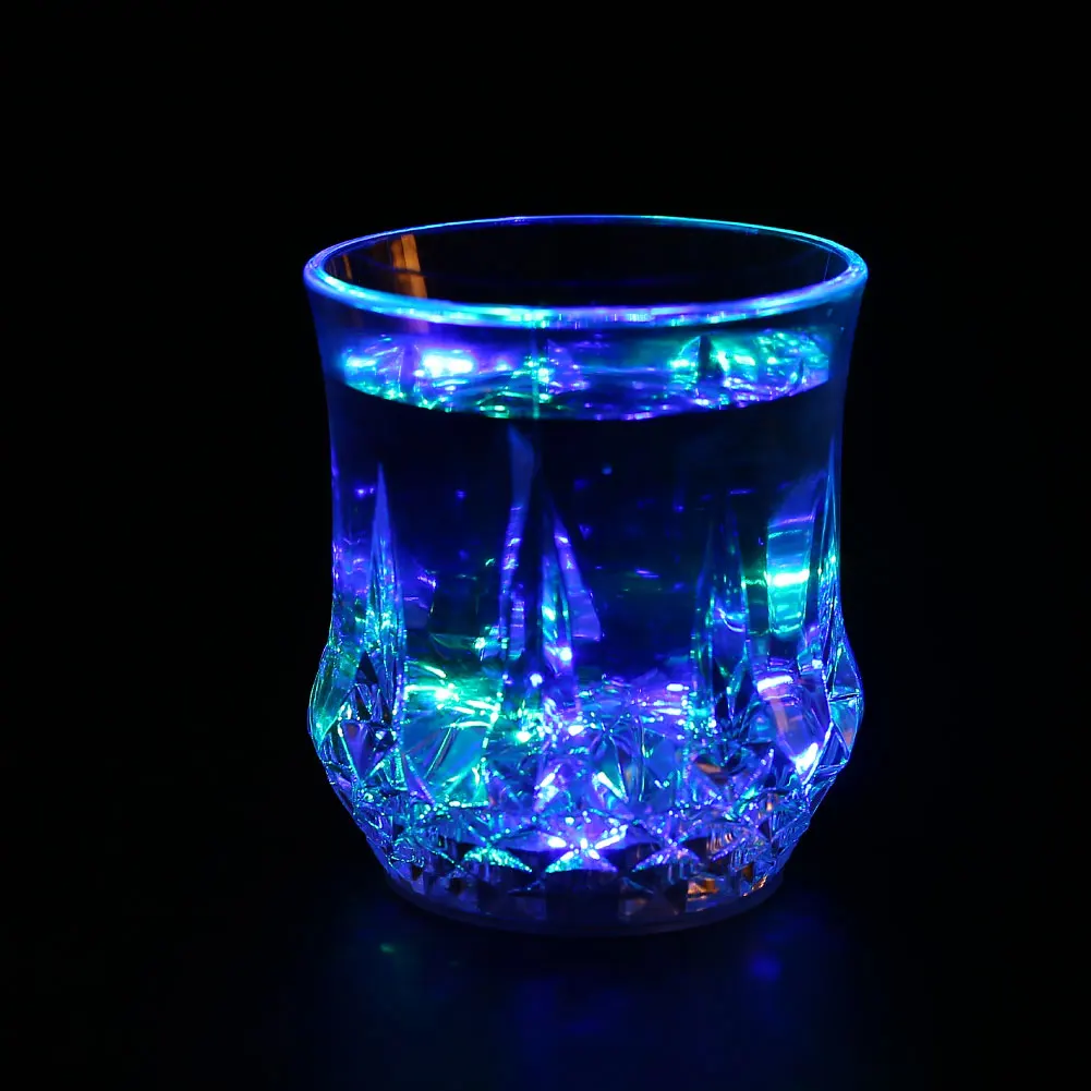 Cup STRIP LIGHTS Drink Color Charging Lighting Barware Motors Waterproof Sensing LED Bar Car Decor KTV Glass Lamp