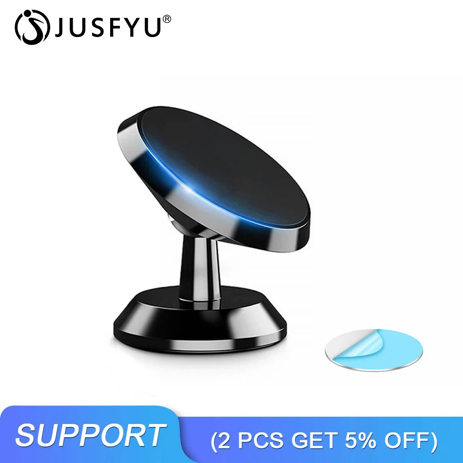 

Magnetic Car Holder Universal Car Holder 360 Degree Magnetic Car Phone Holder GPS Magnet Mount for iPhone X Xr Xs Max for Huawei