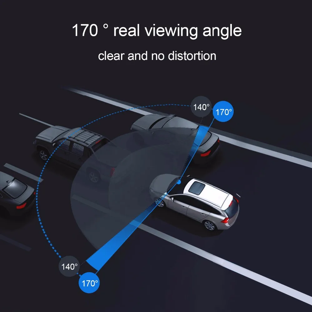  Night Vision Car Dvr Camera Rearview Mirror Digital Video Recorder Auto Camcorder Dash Cam FHD 1080