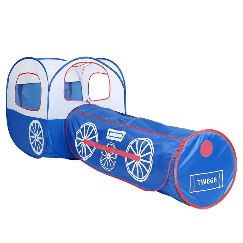 Children Tent Houses Kids Baby Train Tunnel Pop-up Tent Portable Ball Pool Foldable Child Outdoor Indoor Sports Play House Play Children Tent Houses Kids Baby Train Tunnel Pop-up Tent Portable Ball Pool Foldable Child Outdoor Indoor Sports Play House Play