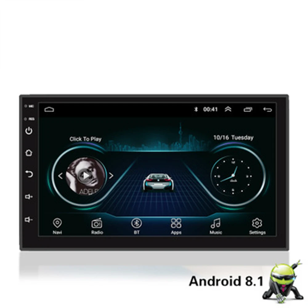 7 inch Car radio 2 Din Multimedia Video Player universal auto GPS navigation car Bluetooth audio radio reversing image machine
