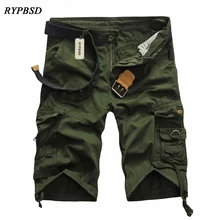 Военные мужские шорты большого размера мужские хорошего качества камуфляжная форма шорты Лето новые мужские шорты
