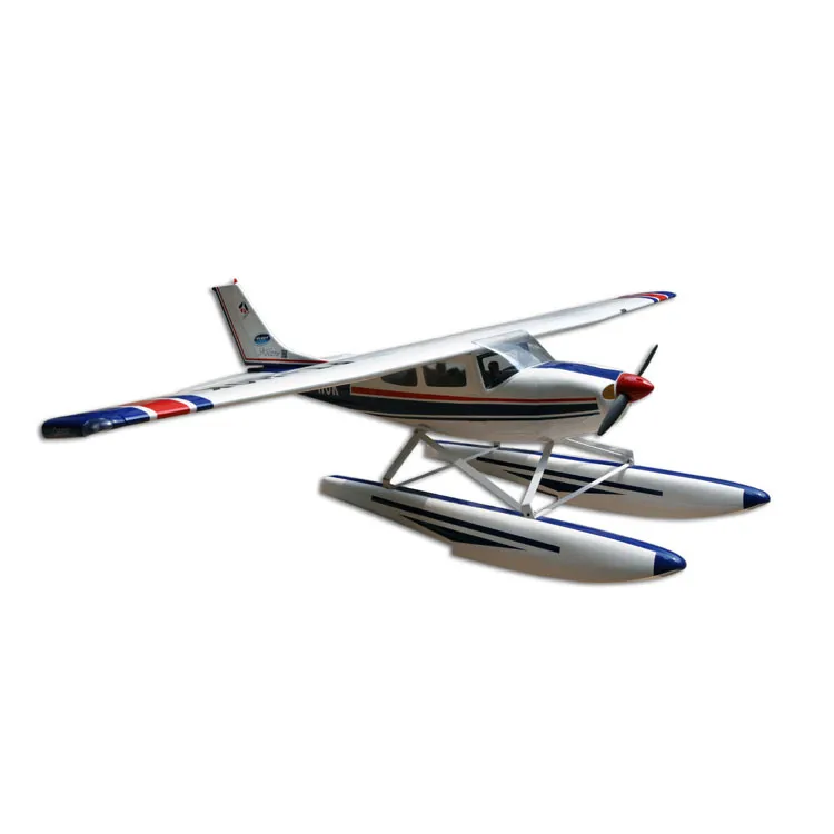 Balsa Wood amphibius tessna 182 модель радиоуправляемого самолета с фиксированным крыльем 1720