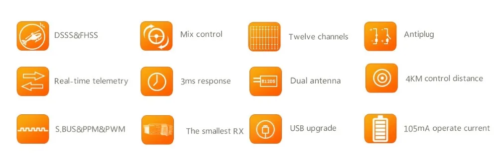 radiolink AT10 II 2,4 ГГц 12CH передатчика радиоуправляемой модели к компьютеру с R12DS приемник PRM-01 модуль возврата напряжения Батарея для Квадрокоптер с дистанционным управлением