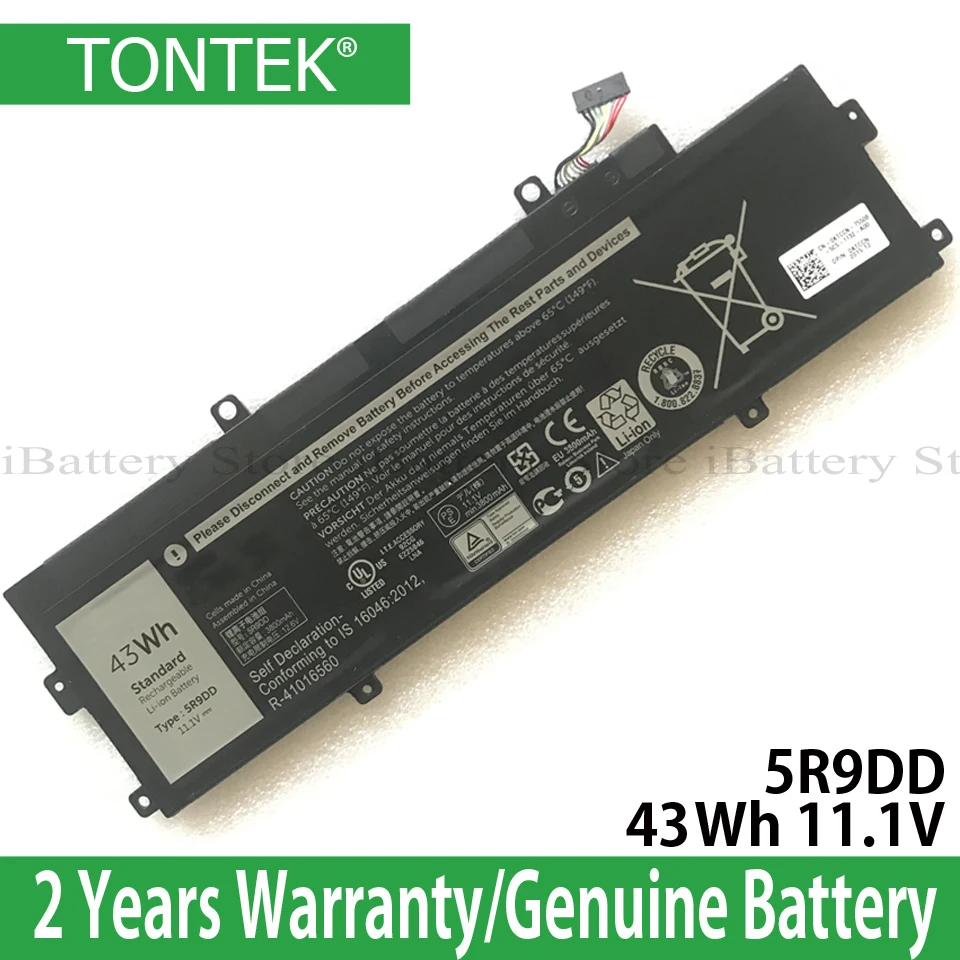 Genuine 5R9DD Battery For Dell Chromebook 11 3120 P22T Series KTCCN 43Wh Genuine 5R9DD Battery For Dell Chromebook 11 3120 P22T Series KTCCN 43Wh