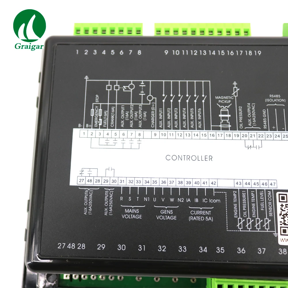 Новый дизель-генератор Управление Лер LXC6310 Замена DSE5110/5210 может Управление генератор начиная от удаленной загрузки сигнала