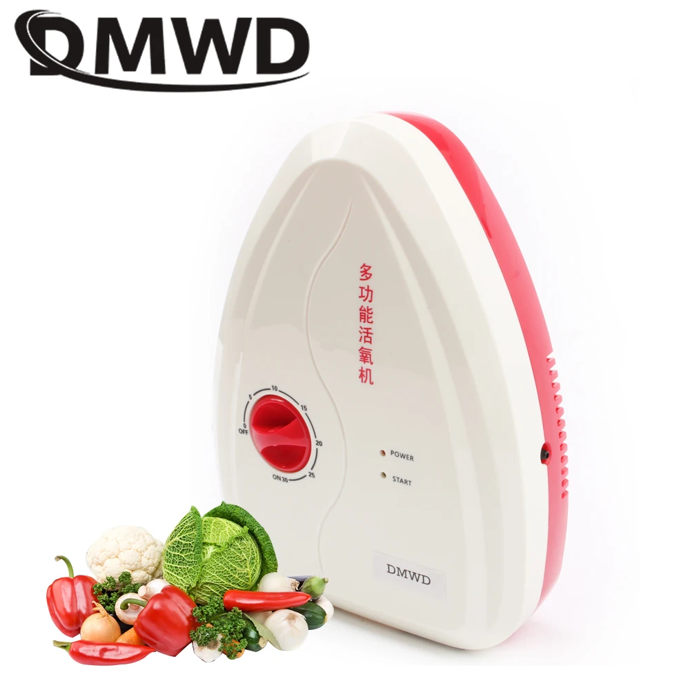 Multifunction ozone generator oxygen machine fruit vegetable sterilization deodorant ozonizer Sterilizer Air purifier EU US plug air purifier fruit and vegetable sterilizer eu plug 220v us plug 110v ozone concentration 600mg h