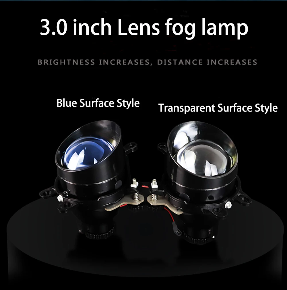 

For Toyota RAV4 2006-2012 Car LED HID lens Fog Light Angel Eye Daytime Running Light DRL White 30W 3000LM White 12V 35W