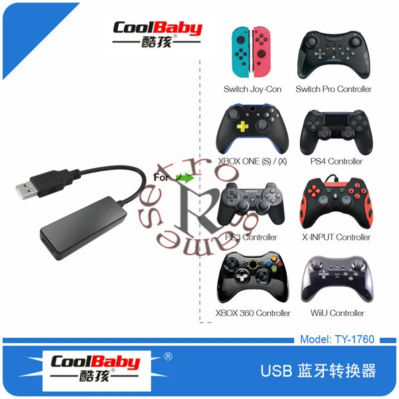 Для коммутатора USB проводной/Bluetooth адаптер конвертер для PS4, PS3, xbox ONE 360, переключатель про контроллер, ПК к коммутатору НС консоли