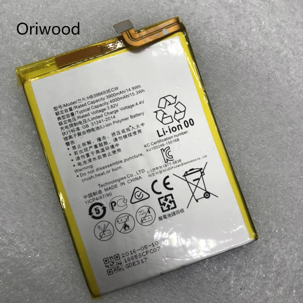 2018 NEW HB396693ECW Rechargeable Li-ion phone battery For Huawei Mate 8 NXT-AL10 NXT-TL00 NXT-CL00 NXT-DL00 mate8 | Мобильные