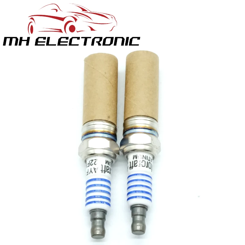 MH Электронный 2 шт./набор SP-411 AYFS22FM Свеча зажигания для Ford Edge Fusion Lincoln MKS MKX Mercury Mystique Mazda Высокое качество Новинка