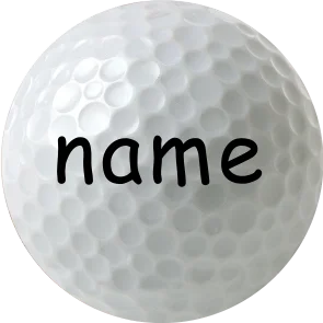 

Custom YOUR NAME golf ball glass Snap button Charm Popper for Snap Jewelry Picture pendant BG17439