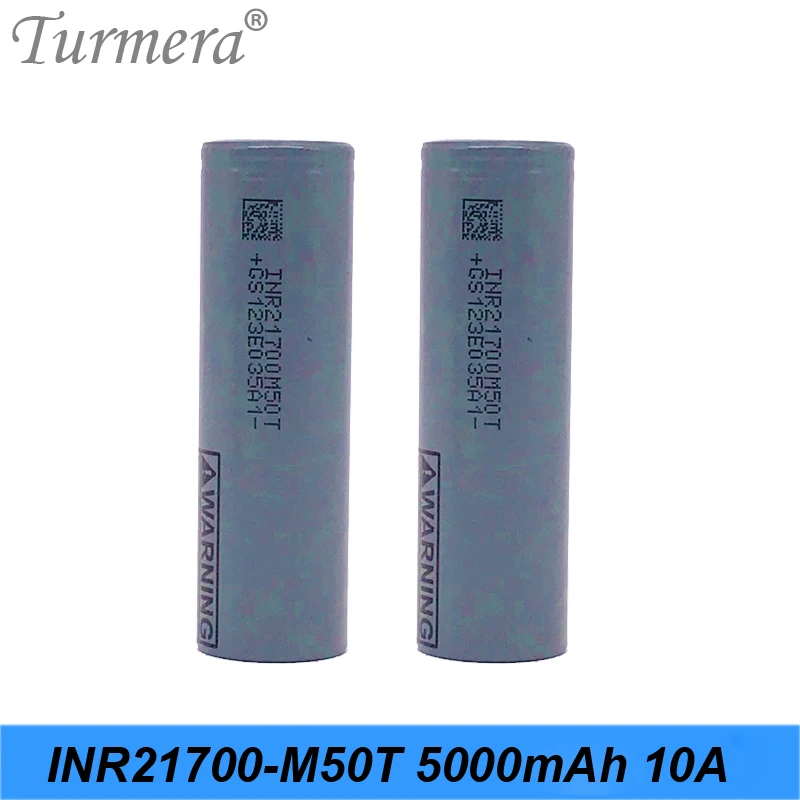 21700 батарея M50T 5000mah 10A батарея для электронной сигареты Vape фонарик батарея Turmera INR21700-M50T