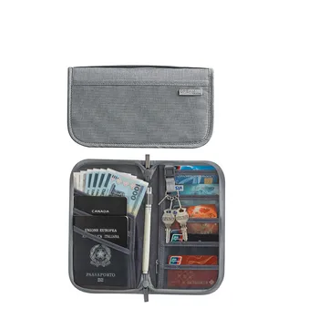 

2018 Travel Business Passport Checkbook Cover Unisex Credit Card Holder Case Driver License Organization Wallet Clutch Purse