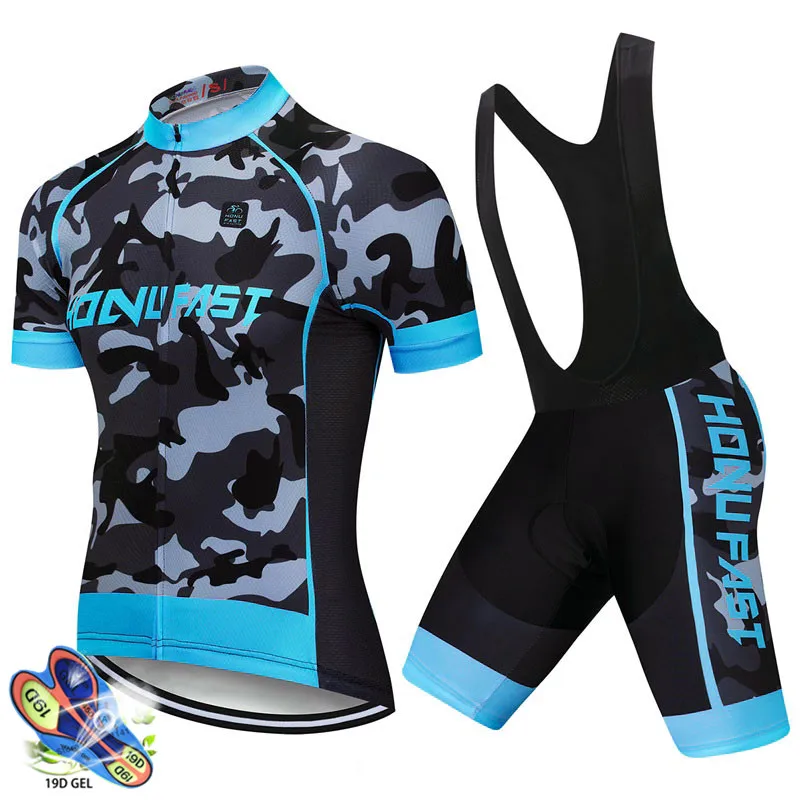 Комплект из Джерси для велоспорта Летняя мужская одежда для велоспорта Одежда для гонок и велоспорта дышащая одежда для горного велосипеда Ropa bicicleta - Цвет: Short sleeve Set 4