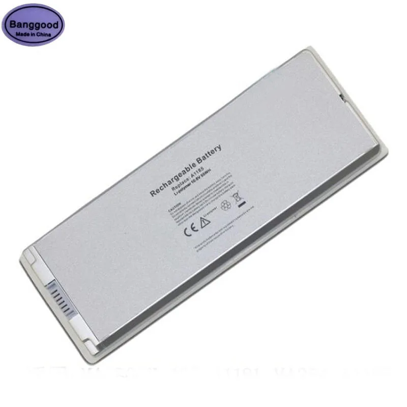 

10.8V 5200mAh Laptop Battery Pack for Apple MacBook 13" A1185 A1181 MA561 MA254 MA701 MB061 MB062 MB402 MB403 MB404 MC374 MC375