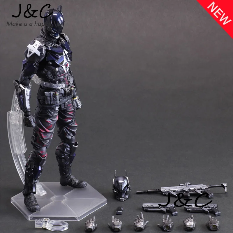 

NEW 28CM MOX Figure - PLAY ARTS PA Batman: Arkham Knight Action Figure Model Toys Gifts Collection
