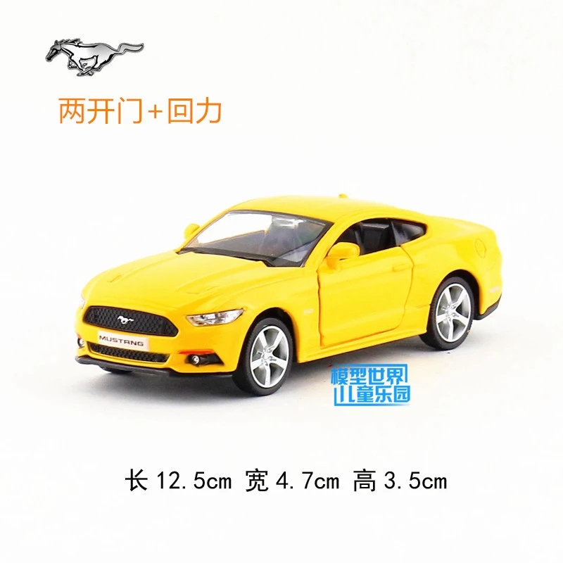 UNI 1/36 масштабные игрушки для автомобиля, США Ford Mustang GT литая под давлением металлическая модель автомобиля для подарка/детей/коллекции