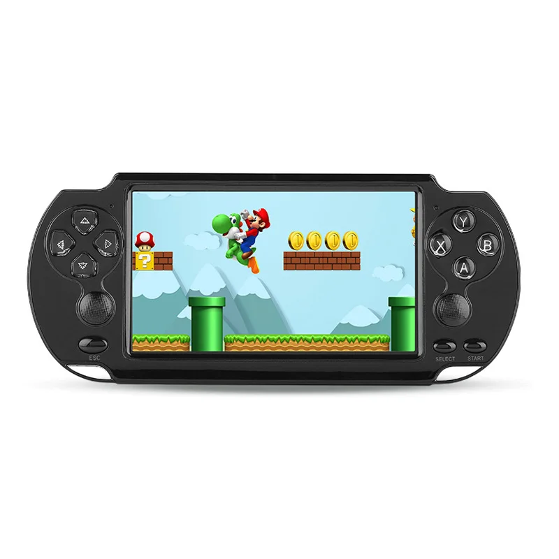 5.1inch Screen handheld game consoles 8GB Memory Built-in 500 Games With Camera