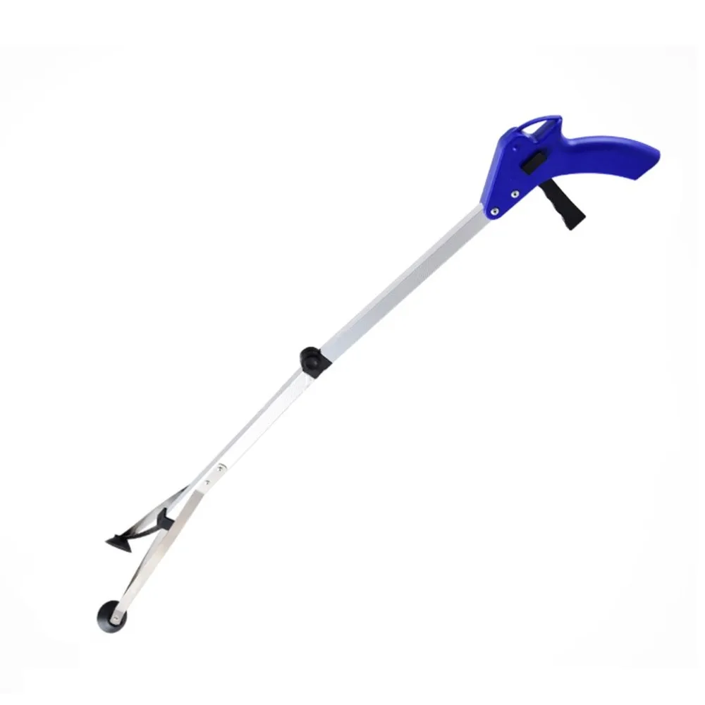 

OUTAD Anti-Slip Handle Multi-Purposes Folding Aluminum Alloy Grabber Pick Up Tool Reacher Extend Easy Reaching Stick Trash Stick
