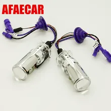 1 пара 55 Вт H4 L bi-xenon Hi/Lo луч светильник мини H4 проектор объектив Автомобильный головной светильник 4300K 6000K