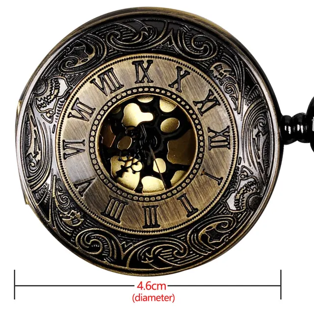 2018 Fashion Roman Scale Pocket Watch Bronze Fashion Wild Men And Women Chain Wa 2018 Fashion Roman Scale Pocket Watch Bronze Fashion Wild Men And Women Chain Wa