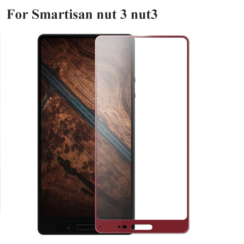Ультратонкое закаленное стекло 9H для Smartisan nut 3 nut3 полное покрытие защитная пленка