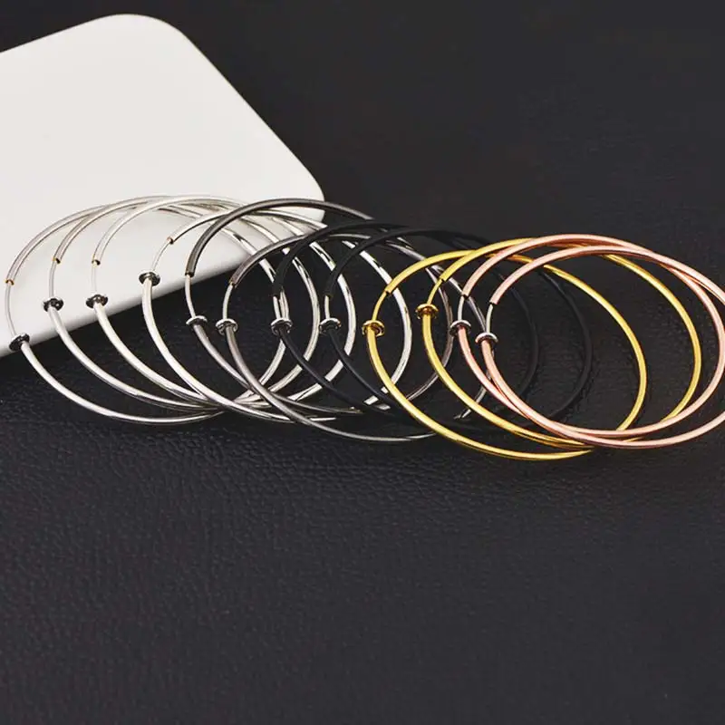 

Fake Clip-On Hoop Punk Ear Clips Earrings Non-Pierced Rings Women Spring Goth