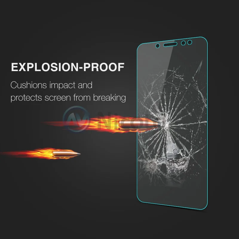 Nicotd 2.5D 9H Premium Tempered Glass For Xiaomi Redmi Note 5 Screen Protector Toughened protective film For Redmi Note 5 5 (1)