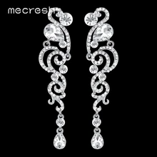 Mecresh Luxury Crystal Silver Color Long Drop Earrings for Women Bird Shape Bridal Earrings 2018 Fashion Wedding Jewelry MEH1083 цена Mecresh Luxury Crystal Silver Color Long Drop Earrings for Women Bird Shape Bridal Earrings 2018 Fashion Wedding Jewelry MEH1083 цены онлайн