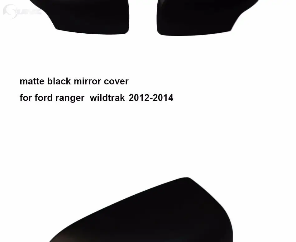 Аксессуары для Ford Ranger T6 ABS черные зеркальные чехлы подходят для Ford Ranger Wildtrak T6 2012 2013 запчасти Новые Ranger T6