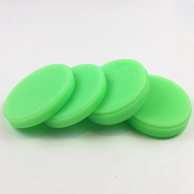 7 штук зеленый цвет OD98mm* 10/12/14/16 мм Открытый Системы стоматологический воск для резьбы для горного велосипеда блоки для Стоматологическое лабораторное и Temperary Корона