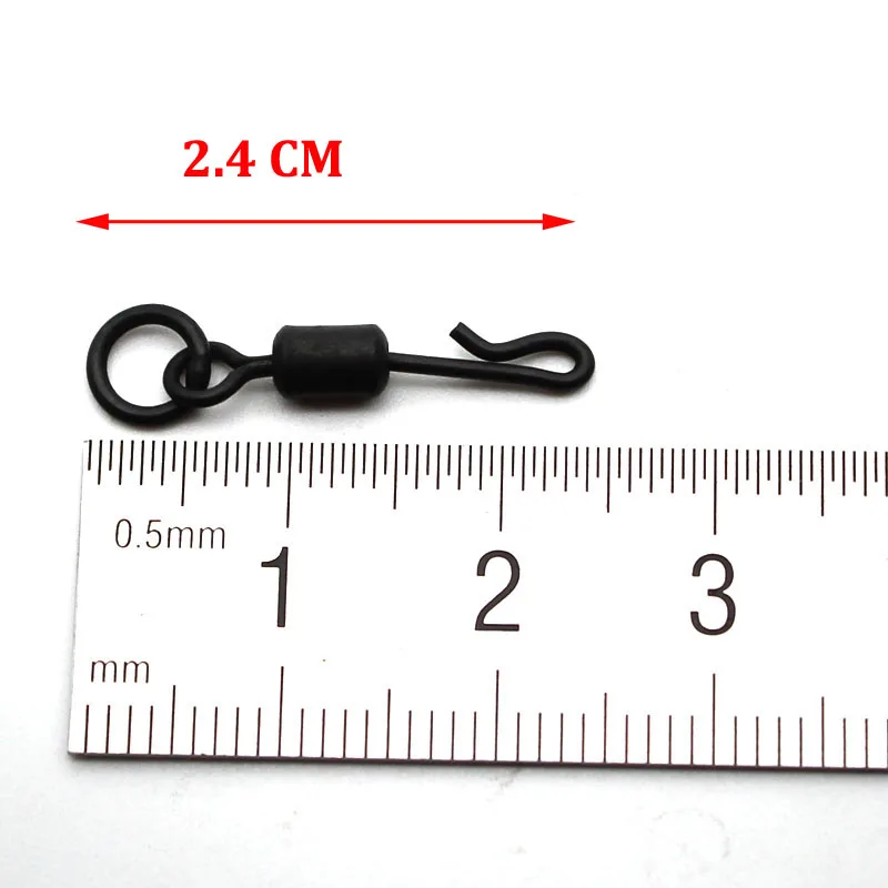 20 قطع التغيير السريع المرنة حلقة يدور مع حلقة هوك حجم 8 الكارب الصيد اكسسوارات QC Kwik يدور Chod روني تزوير مات الأسود 20 قطع التغيير السريع المرنة حلقة يدور مع حلقة هوك حجم 8 الكارب الصيد اكسسوارات QC Kwik يدور Chod روني تزوير مات الأسود