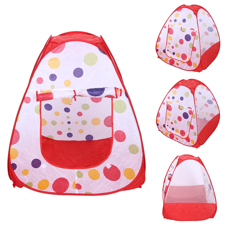 Baby Play Tent Child Kids Indoor Outdoor House Large Portable Ocean Balls Great Gift Games Play