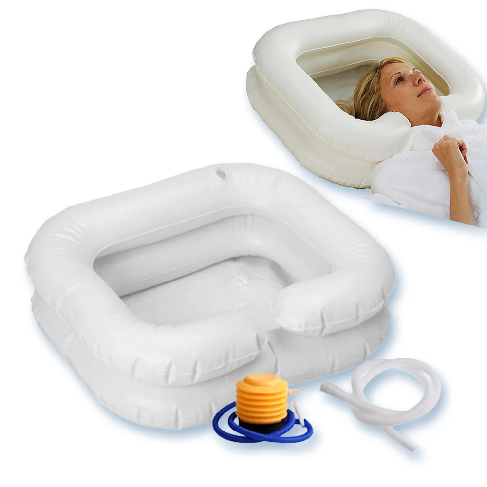 Inflatable Shampoo Basin Tub for The Disabled Portable ...