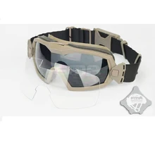 Fma lpg01bk12-2r обновленная версия военный веер очки Защита глаз для профессионального Requalification& Велоспорт TB1029 BK DE