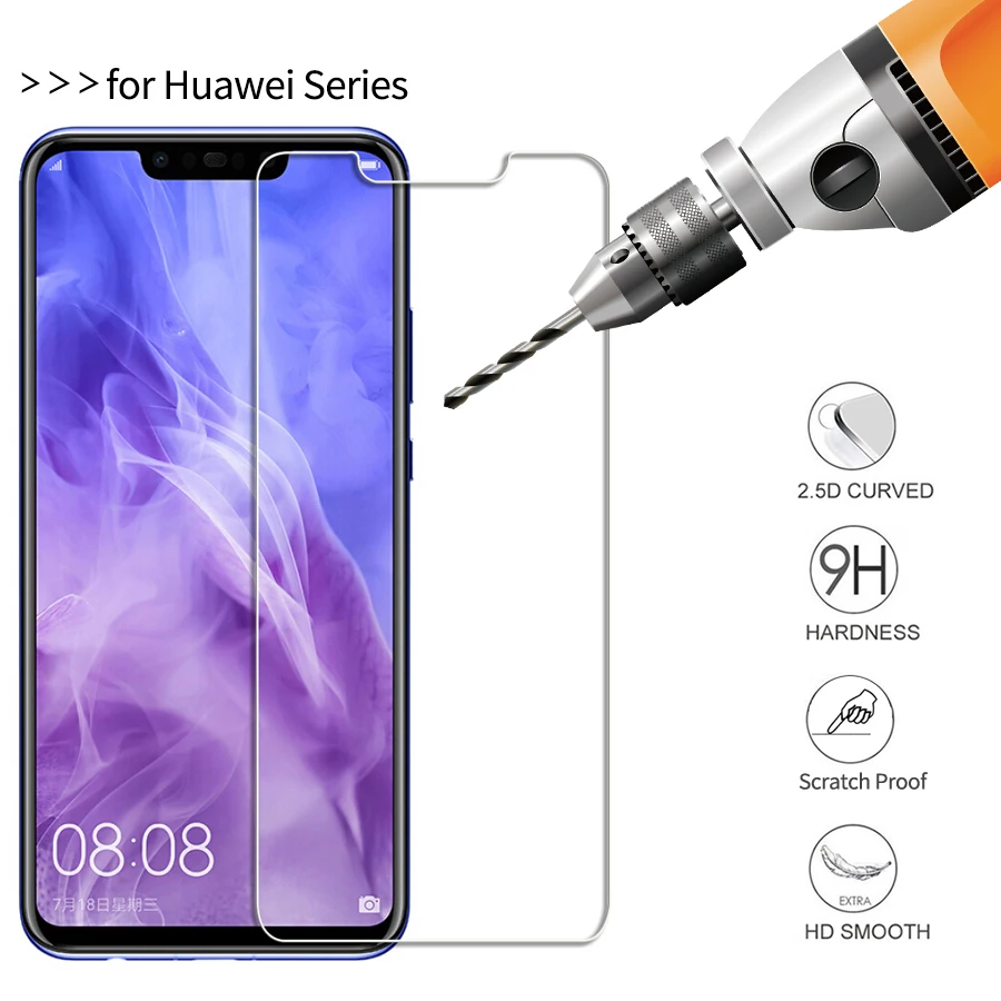 Nugokanaly2 шт Премиум 2.5D 9 H закаленное стекло для huawei mate 20 Lite 20X Защитная пленка