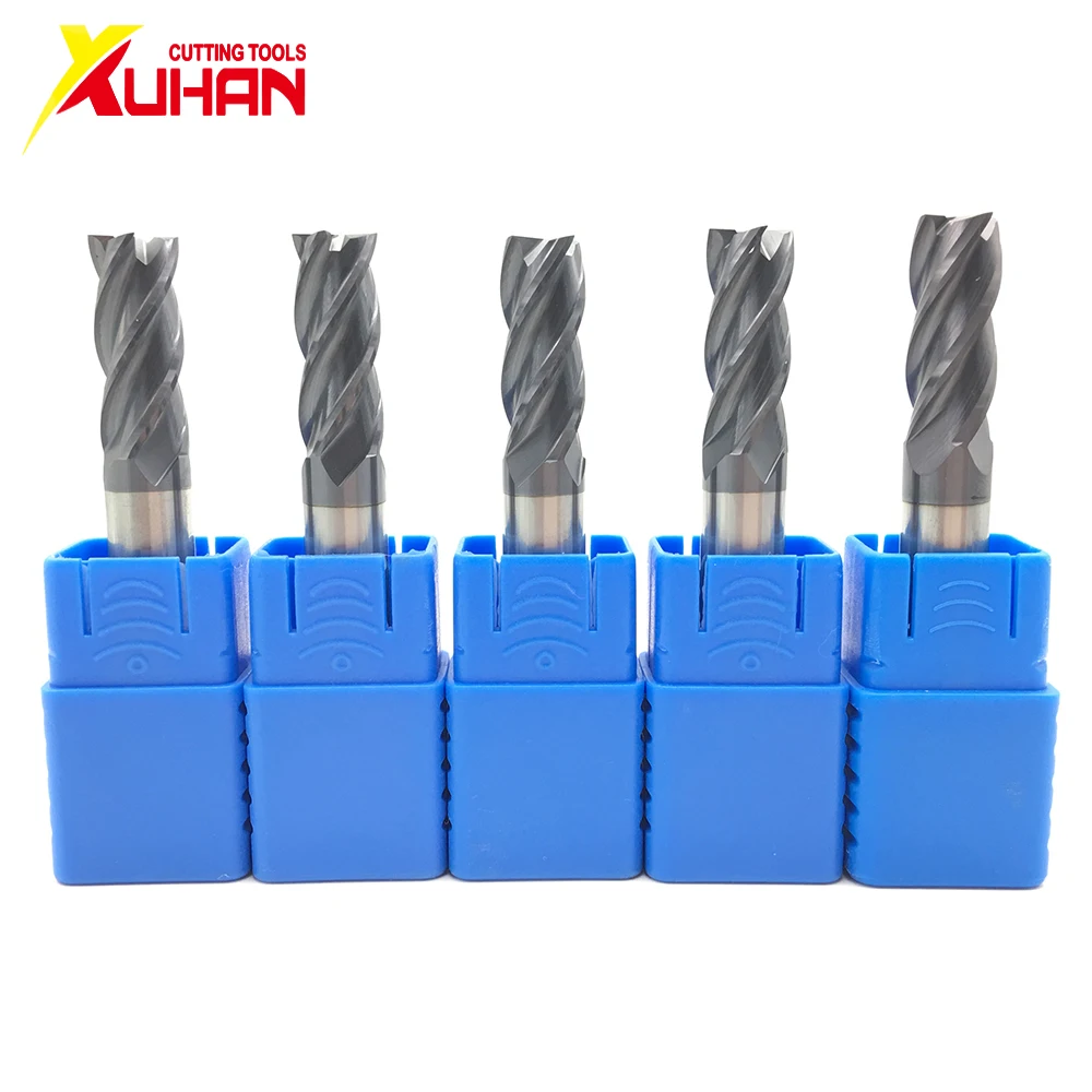 4Flute Φ10.0*10D*75L HRC50 CNC machine tool solid carbide endmill Tungsten Steel Milling Cutter End Mill cuttering tool endmill