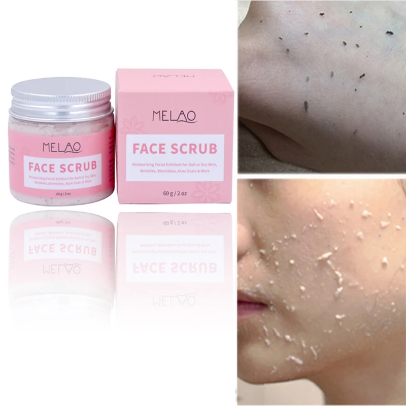 60 г увлажняющий отшелушивающий скраб для лица против морщин акне шрамов Крем Для