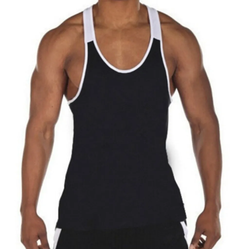 Men Sports Vest bodybuilding golds gym clothing musculation singlet