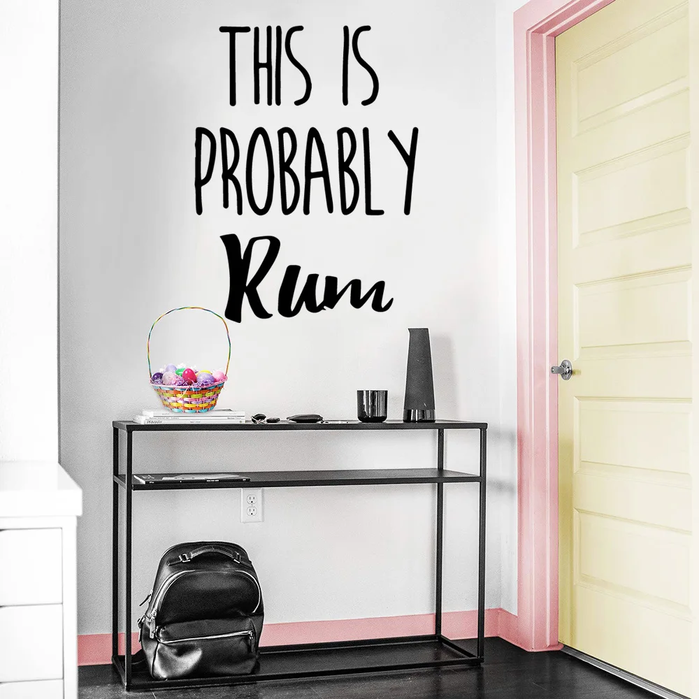 

Cartoon this is probably rum Nursery Wall Stickers Vinyl Art Decals For Kids Rooms Decoration Diy Pvc Home Decoration